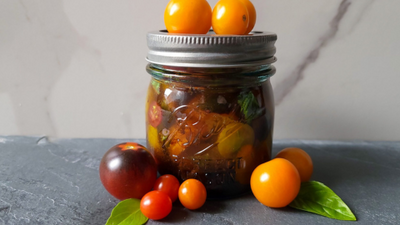 Quick and Easy Marinated Tomatoes