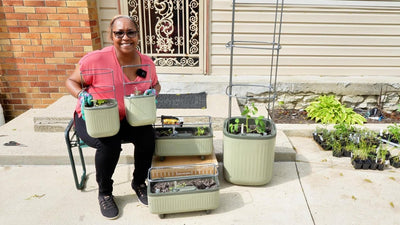 My New Vego Garden Self-Watering Planters