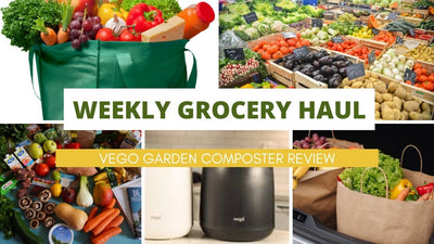 Weekly Grocery Haul || Using The SCRAPS From The Kitchen || Vego Kitchen Composter Review