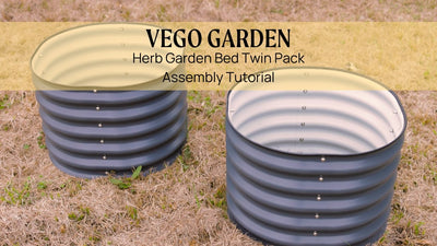 Herb Garden Bed Twin Pack Assembly Tutorial