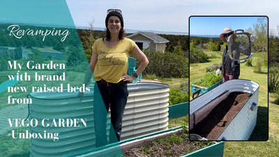 Revamping my Herb & Flower Garden! | Unboxing Vego Garden Raised Beds