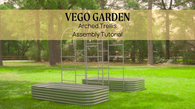 Modular Arched Trellis Assembly Tutorial