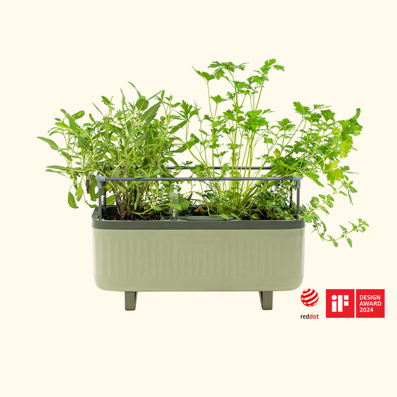 vego-garden-Self-Watering-Herb-Planter-Box-with-Trellis